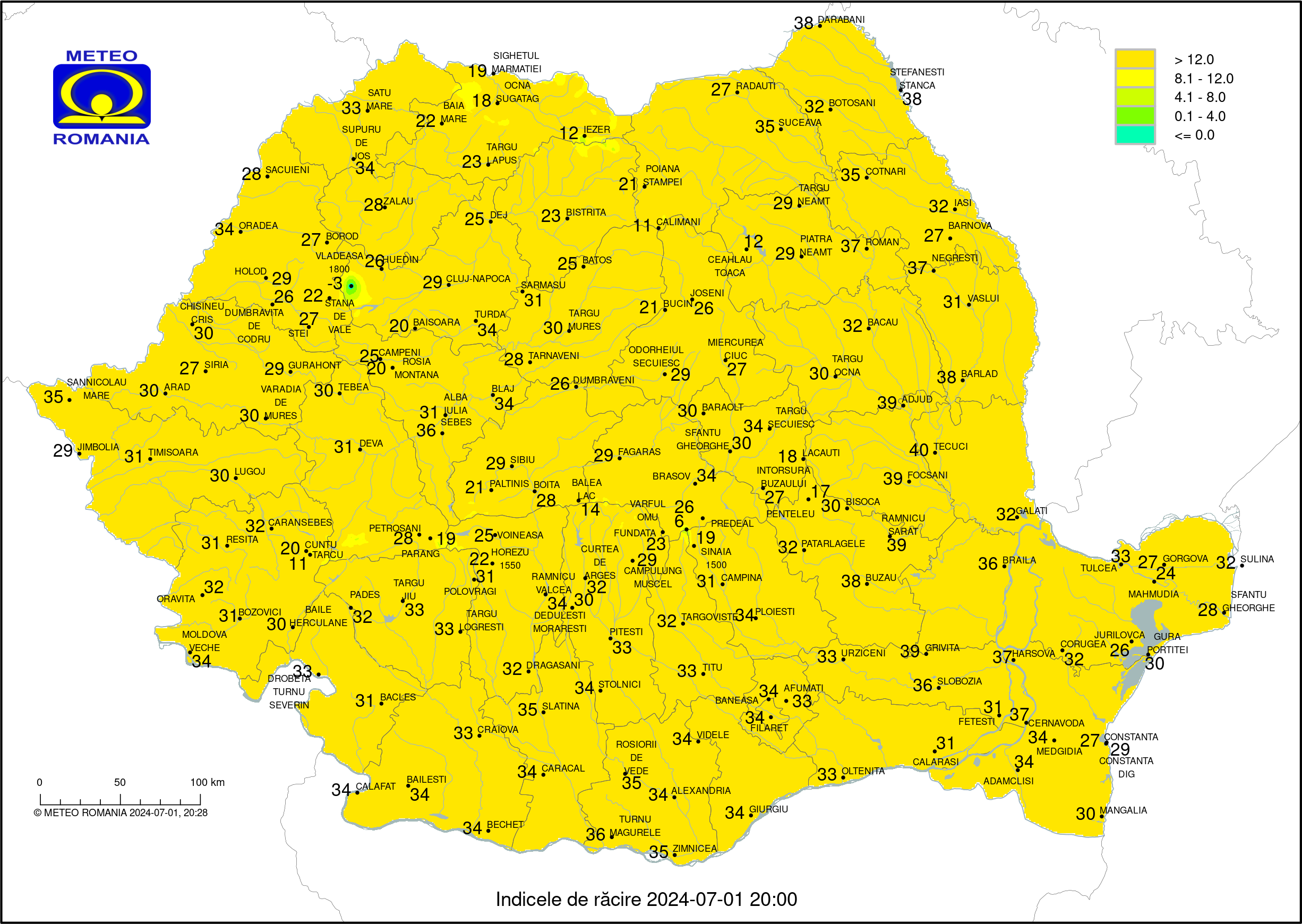 de ober Het is de bedoeling dat Los Meteo Romania | Monitorizare climatică